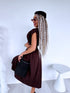 VIENTOŅA kleita "TOO MUCH" 1367 - CHOCO