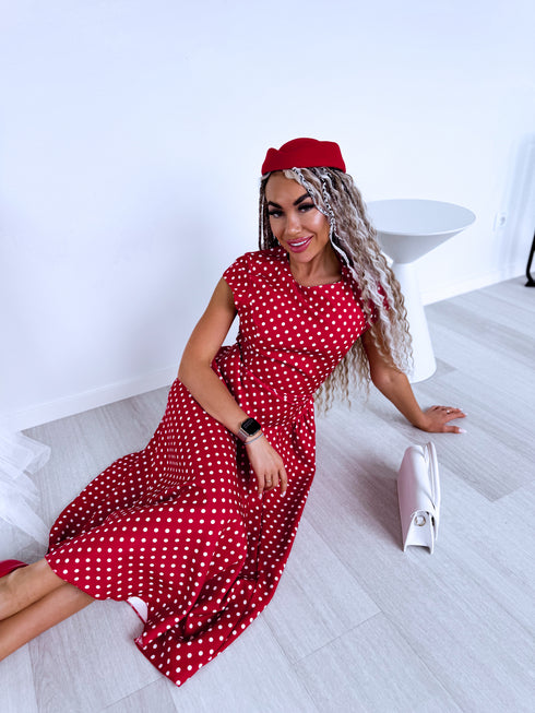 Kleita "DOT ELEGANCE" 1357 - SARKANA