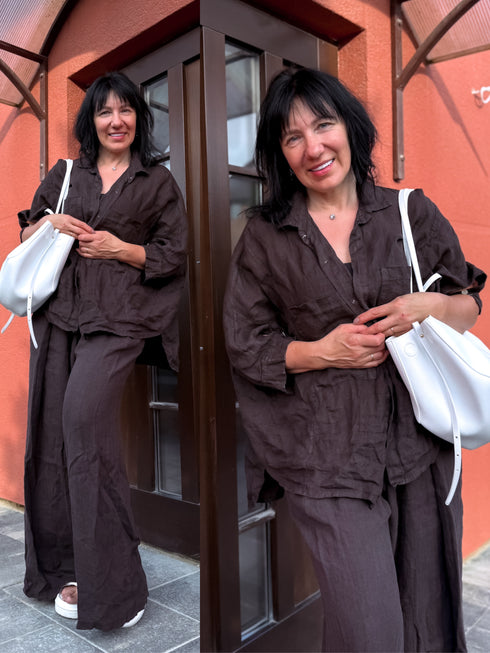 LINA komplekts "AMERICANO 8210" - choco