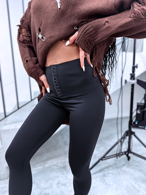 Melni, koriģējoši, korsetes legingi 1721