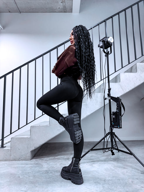 Melni, koriģējoši, korsetes legingi 1721