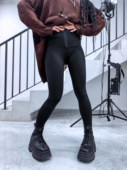 Melni, koriģējoši, korsetes legingi 1721