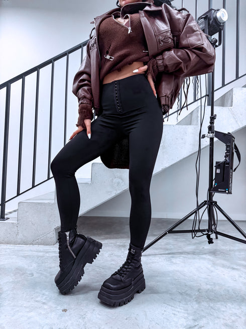 Melni, koriģējoši, korsetes legingi 1721