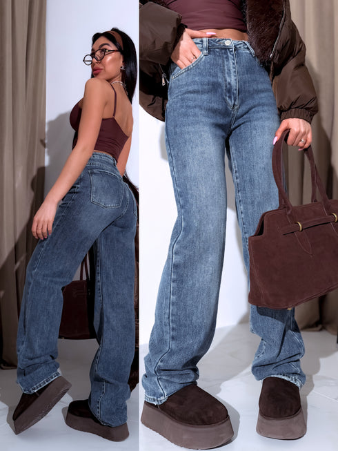 Džinsa bikses "EXPRESS T6272-2" - ZILAS