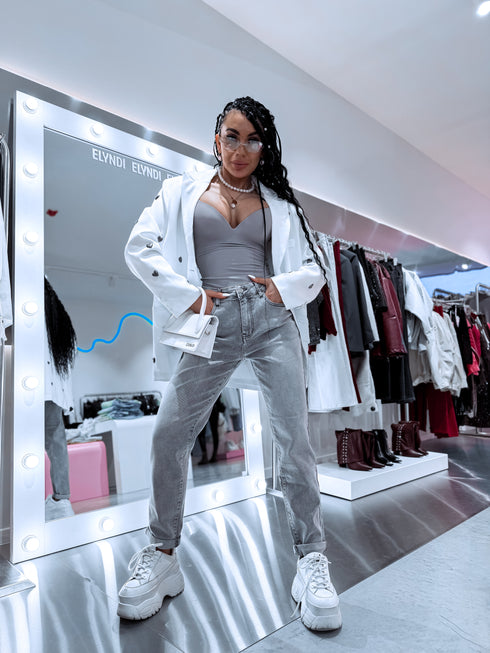 PELĒKAS džinsa bikses HM306-6 "SMOKE" PRE-ORDER