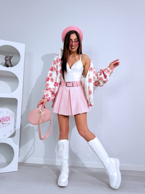 Šortsvārki "CITY FLIRT" W49888 + josta - MAIGI ROZĀ