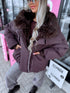 Pufīga virsjaka "ALPINE TR50233" - VIOLETA
