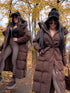 "ICEBERG" FC7617 long coat - CHOCO
