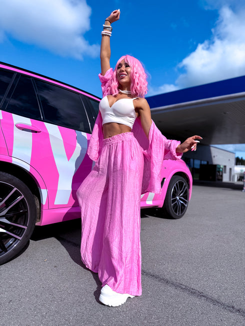 Komplekts "LAZY DAY G2421" - rozā