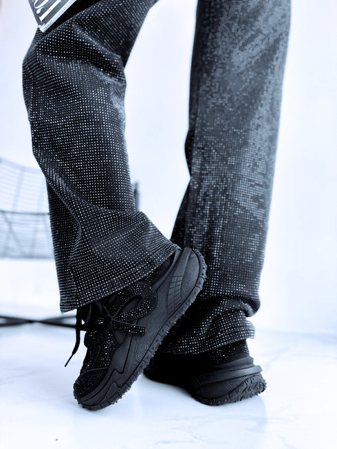 BLACK sneakers "LITTLE ONE" 8997