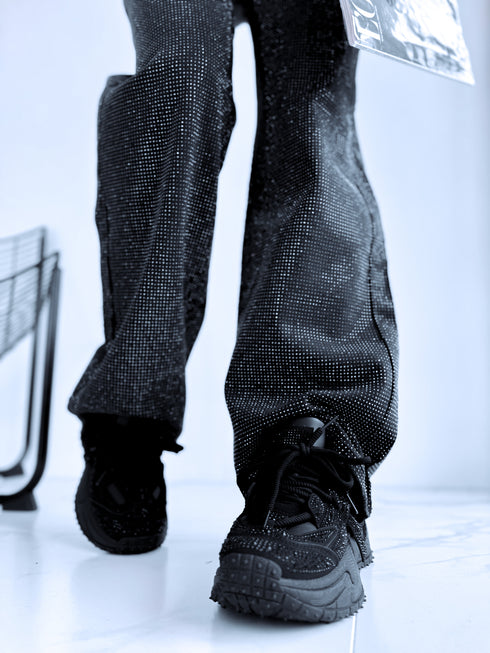 BLACK sneakers "LITTLE ONE" 8997