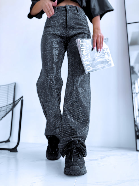 BLACK sneakers "LITTLE ONE" 8997