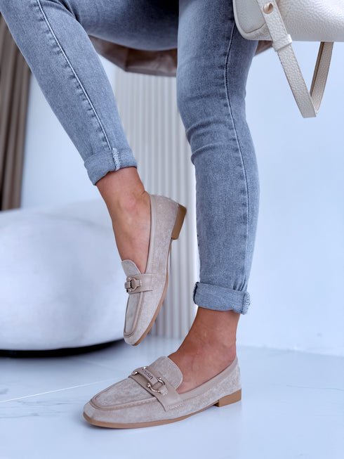 Moccasins "WAKE UP 515" - beige