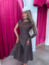 Kleita "DOT ELEGANCE" 1357 - CHOCO