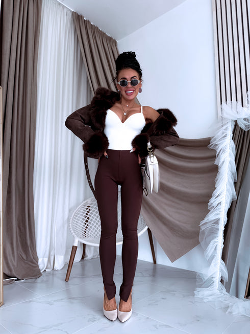 Choco, LUX legingi ar šķēlumiem LM1173