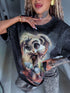 T-shirt "RABBIT MOOD 9118" - GRAPHITE GRAY