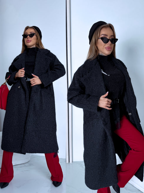 Mētelis "EVA 60705" - melns