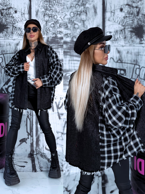 LUX рубашка "MORNING DM2296" - ЧЕРНАЯ