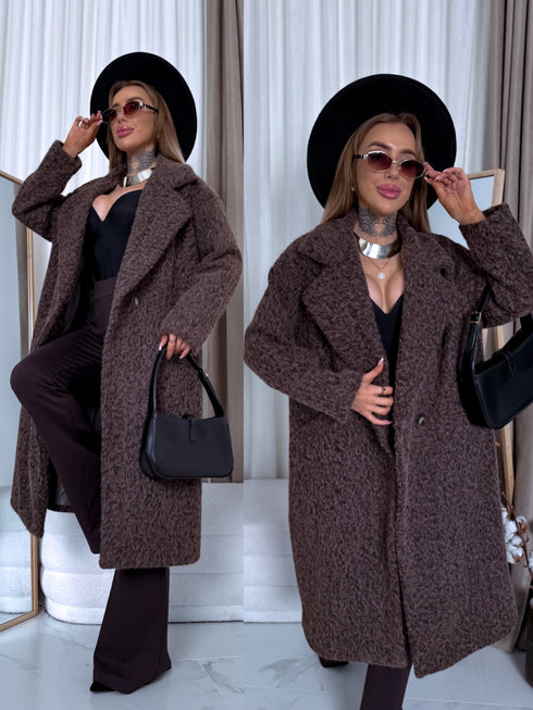 Mētelis "EVA 60705" - choco