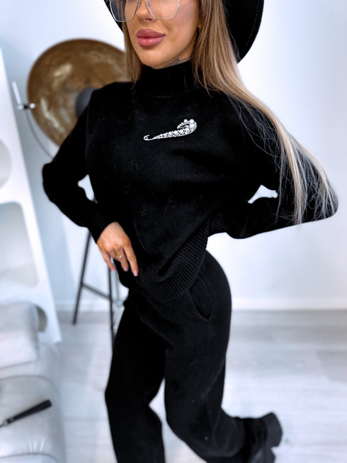 Set "Ice Dance LO-7013AB" - BLACK