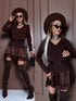 Dress "ICESTORM 55822" - choco