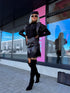 Faux Leather Skirt "LAST SUMMER 8518" - CHOCO PRE-ORDER
