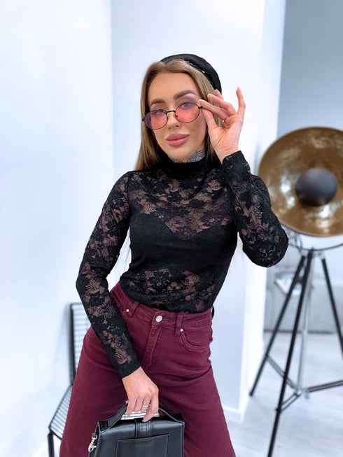 Tīkliņtops "COLLECTION" HS10082 - MELNS