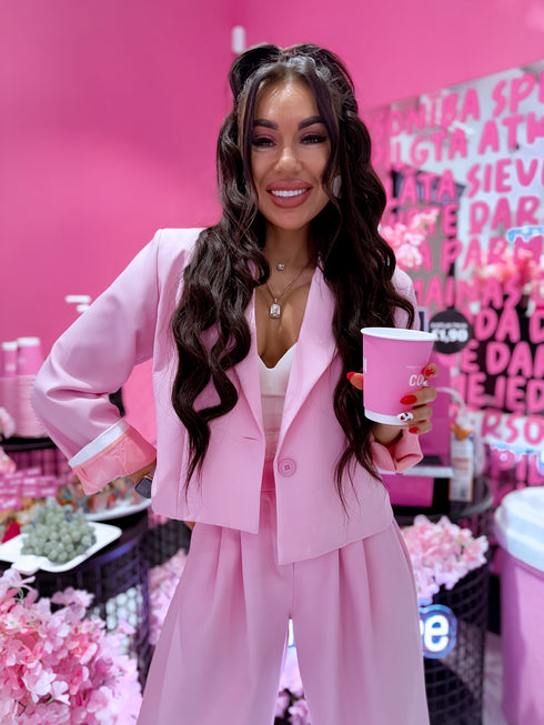 "MAJORY 74" komplekts - žakete + bikses - MAIGI ROZĀ