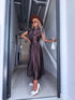 PUNKTOTA kleita "TOO MUCH" 1367 - CHOCO