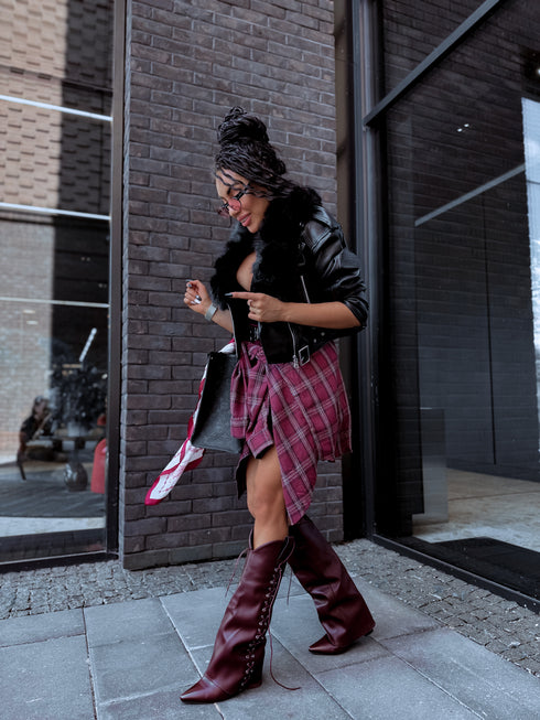 MELNA virsjaka ar melnu pūku "SAPPHIRE" CV2183