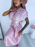 DOTTED dress "TOO MUCH" 1367 - SOFT PINK
