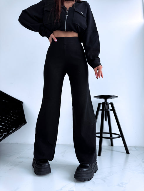 Komplekts "FLAGMAN MC4341" bikses + jaka - MELNS