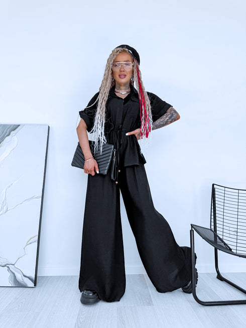 Set "NO APOLOGY" 0261 - BLACK