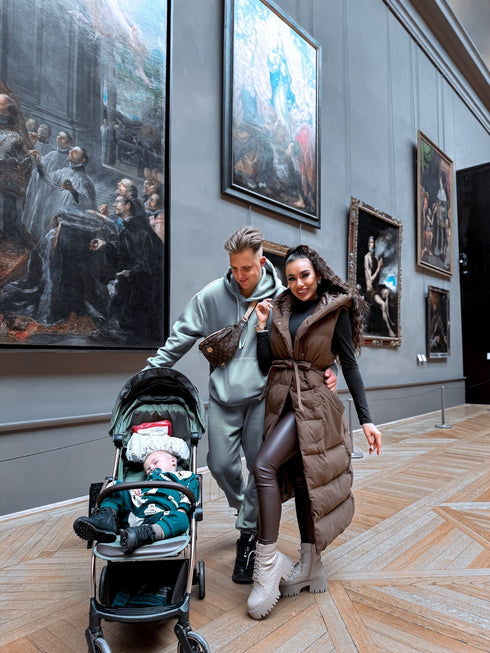 Garā veste "FALL" FC27 - CHOCO