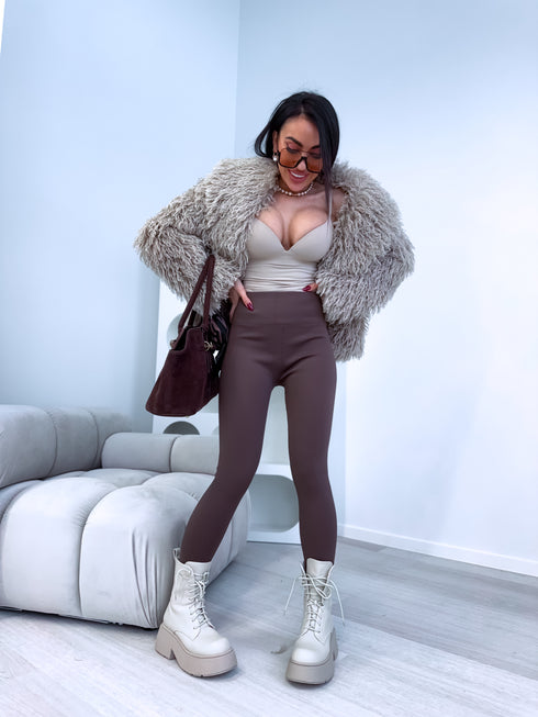 "RITUĀLS" termo legingi 3358 - CHOCO