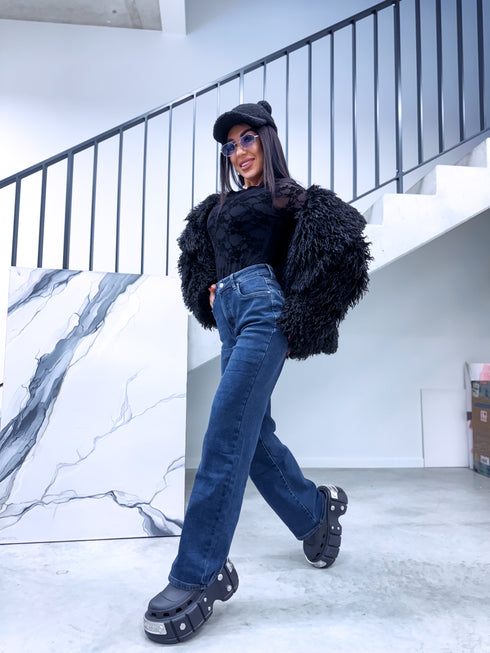 "SUMMIT HM5362-2" džinsa bikses ar siltinājumu - ZILAS