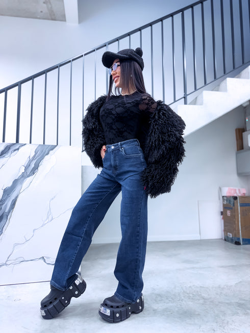 "SUMMIT HM5362-2" džinsa bikses ar siltinājumu - ZILAS