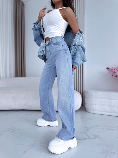 GAIŠI ZILAS džinsa bikses "SURFING" DJ2649 PRE-ORDER