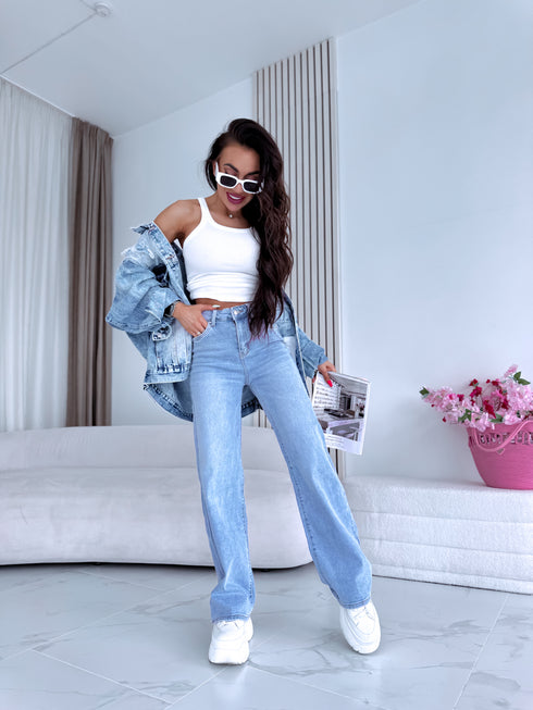 GAIŠI ZILAS džinsa bikses "SURFING" DJ2649 PRE-ORDER