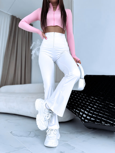 Legingi "Bubble Sort LM1605" - balti