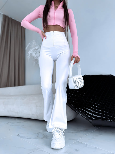 Legingi "Bubble Sort LM1605" - balti