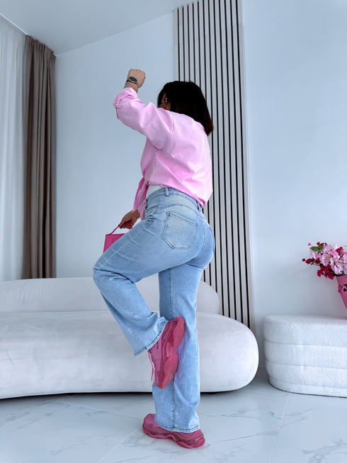 GAIŠI ZILAS džinsa bikses "SURFING" DJ2649 PRE-ORDER