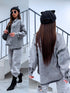 Джинсовая рубашка "GLINT DENIM" HM8631-2 - ТЕМНО-СЕРЫЙ