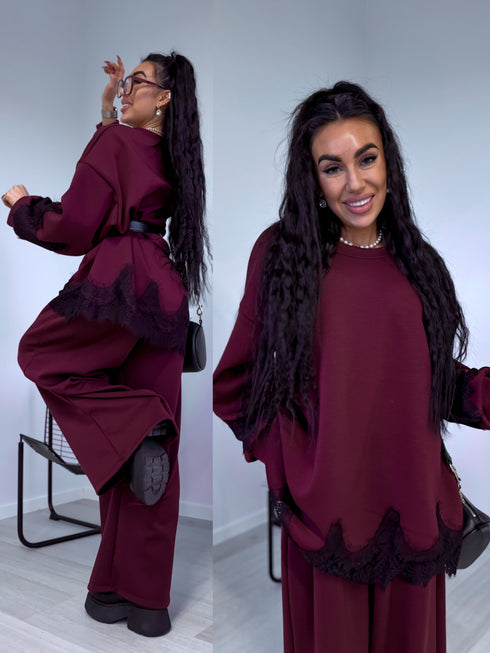 Komplekts "BLUSH 25055" - BORDO