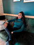 Classic turtleneck - EMERALD GREEN PRE-ORDER