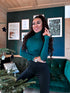 Classic turtleneck - EMERALD GREEN PRE-ORDER