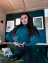 Classic turtleneck - EMERALD GREEN PRE-ORDER