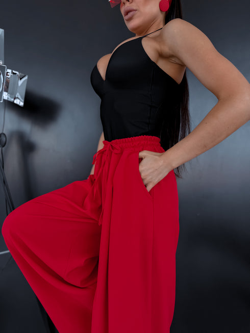 Pants "Excuse Me V58" - Red