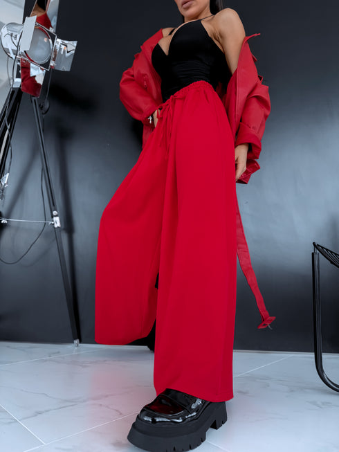 Pants "Excuse Me V58" - Red