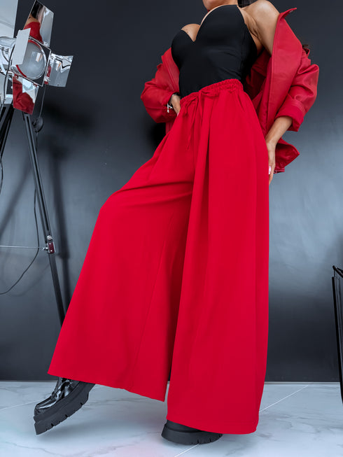 Pants "Excuse Me V58" - Red